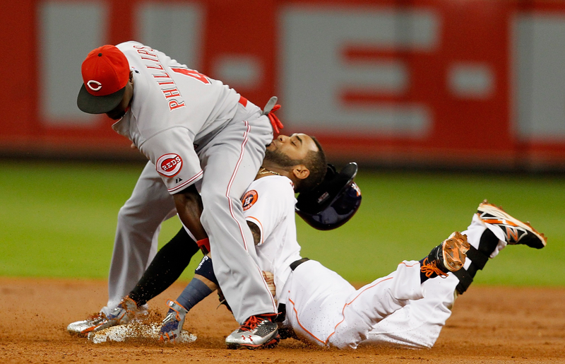 Illustration for article titled Every Glorious Angle Of The Astros' Buttslide